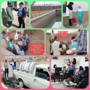 ساکنین روستاهای شهرستان درگز بیش از ٩۶۰۰ خدمت سلامت کار دریافت کردند