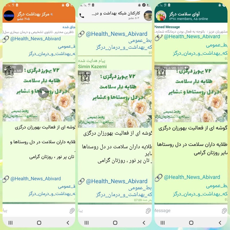 شبکه بهداشت و درمان درگز