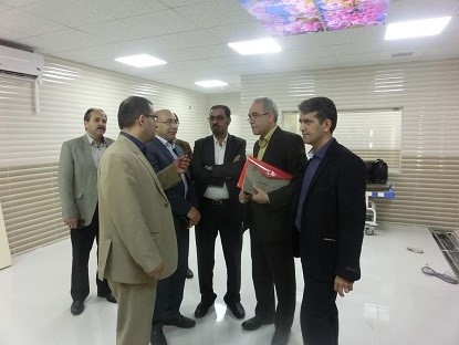 بازدیدمعاون درمان
