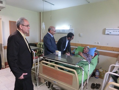 بازدیدمعاون درمان